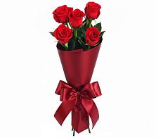 Букет 5 Красных роз Эдлесс Лав в Знаменске