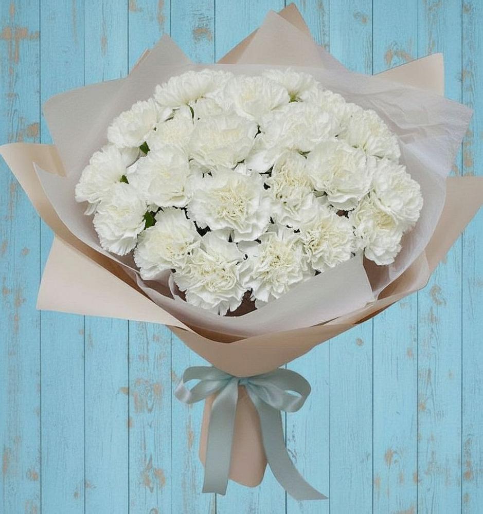 Букет цветов из: Гвоздики в Знаменске