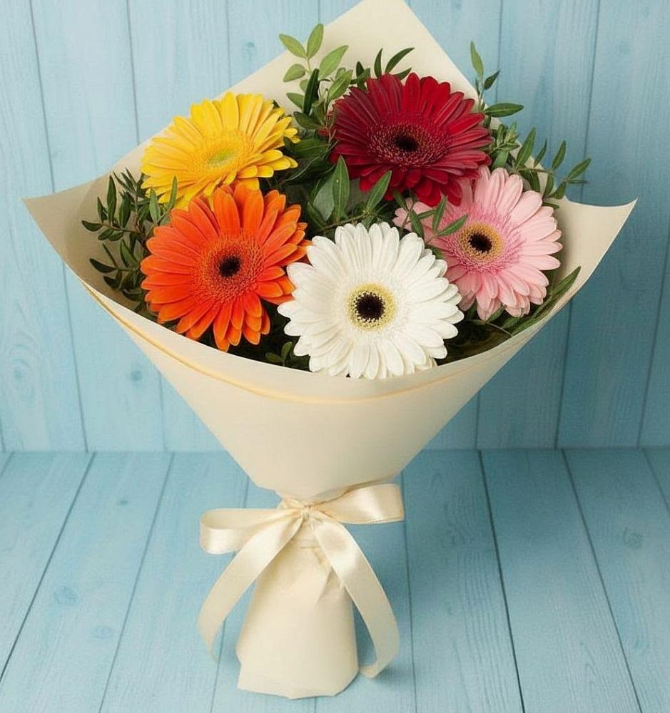 Букет цветов из: Герберы в Знаменске