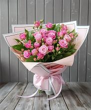 Букет Розовый кустик #REPLACE_PRED# Знаменске