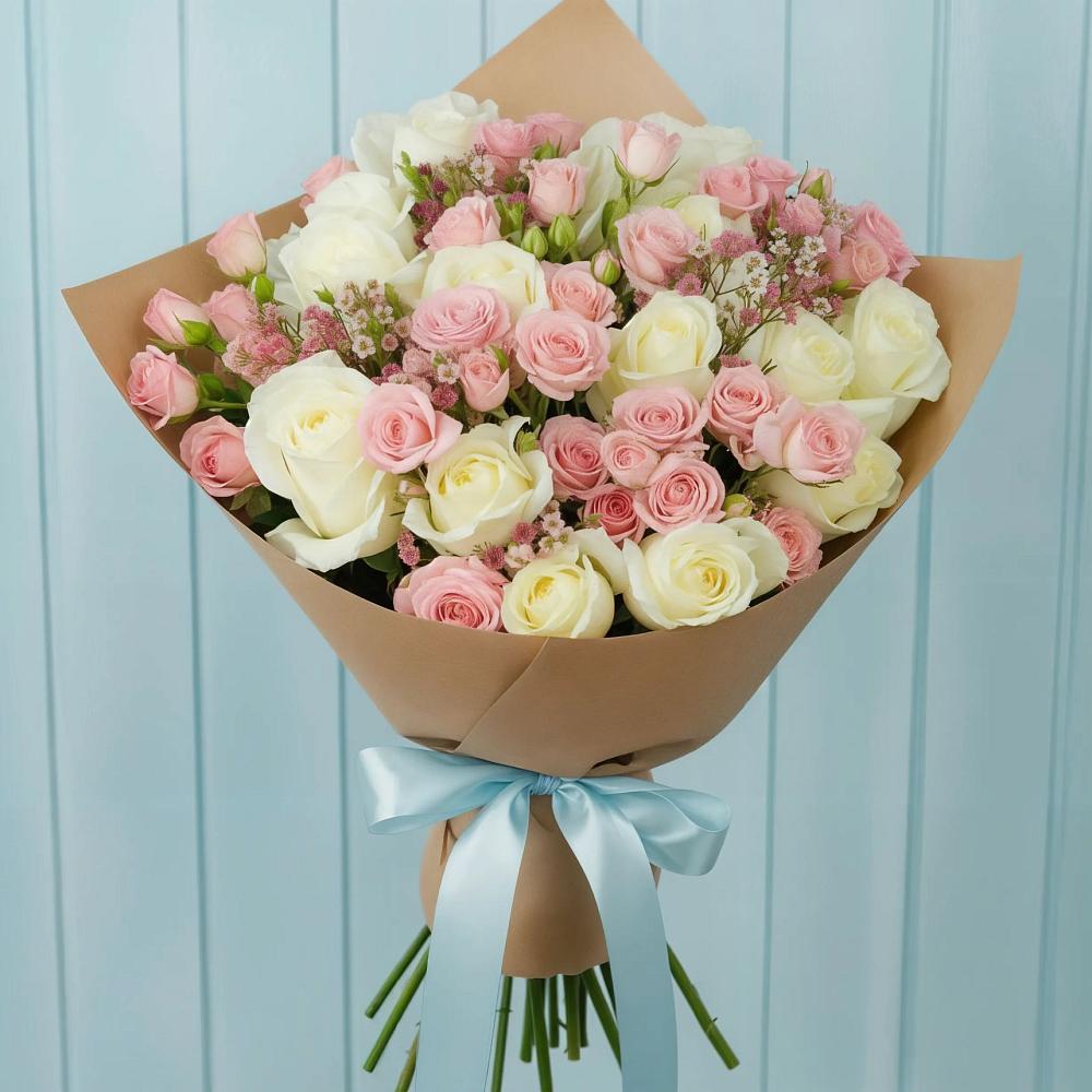 Букет цветов из: Розы в Знаменске