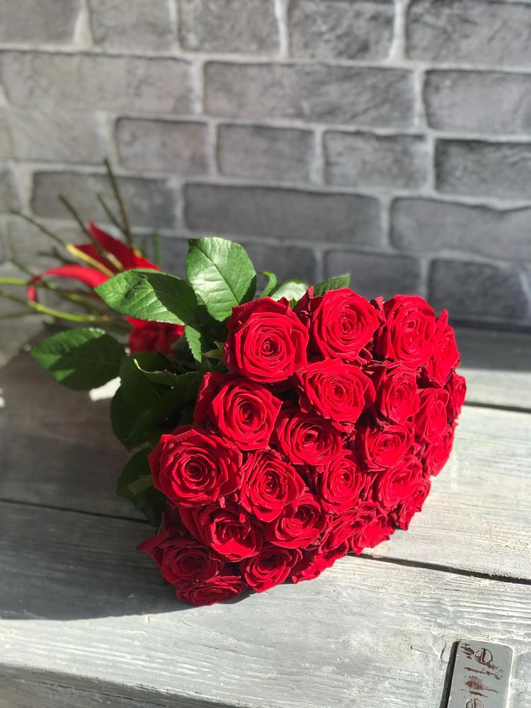 Букет Красные розы Фридом в Знаменске