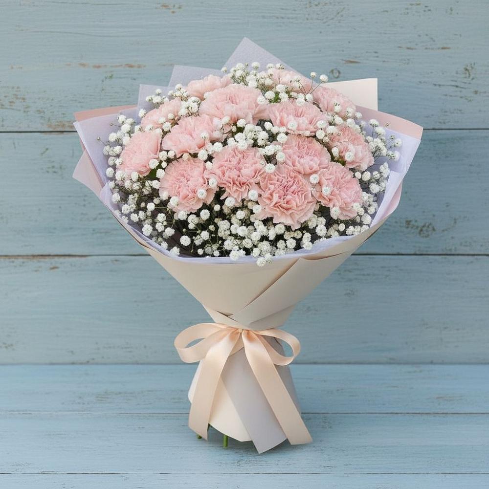 Букет цветов из: Гвоздики в Знаменске