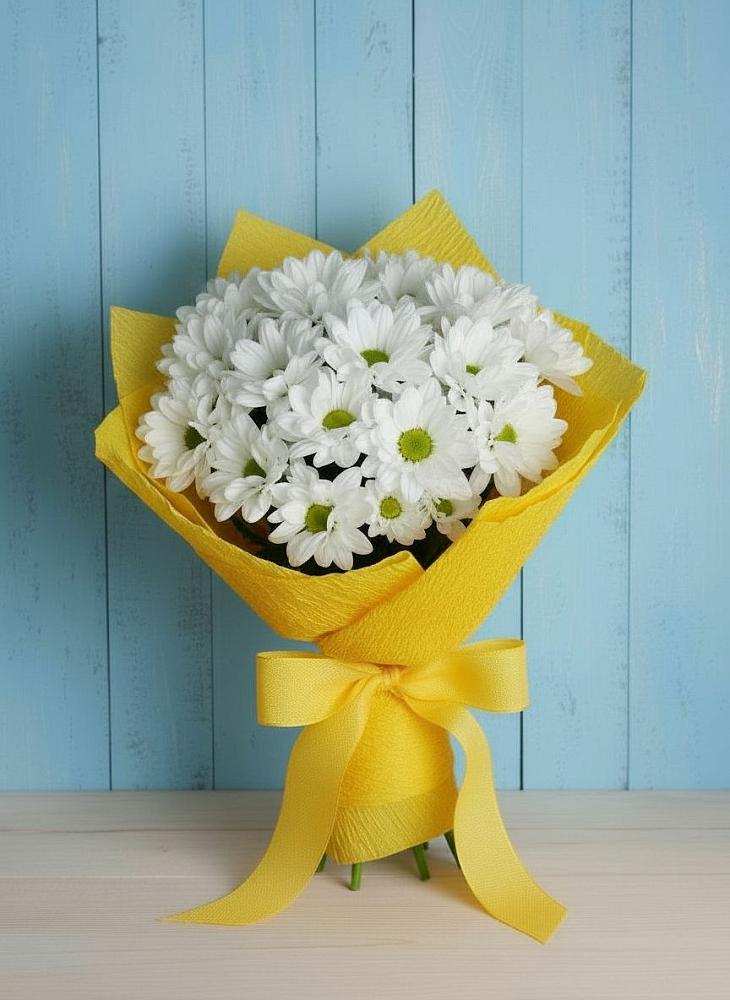 Букет цветов из: Хризантемы в Знаменске