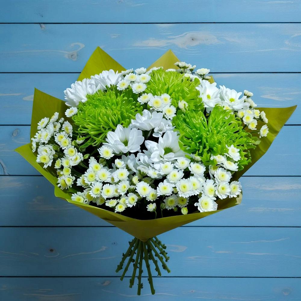 Букет цветов из: Хризантемы в Знаменске