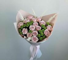 Букет цветов из:  Розы и Хризантемы в Знаменске