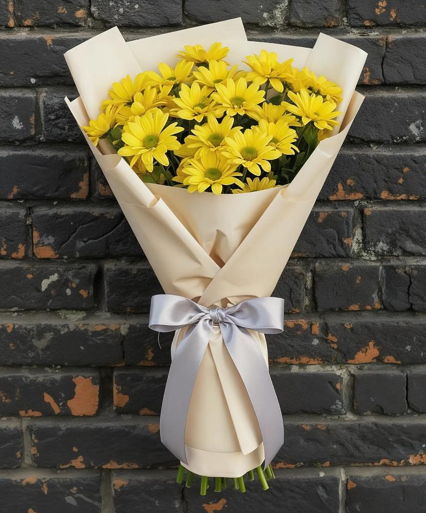 Букет цветов из: Хризантемы в Знаменске