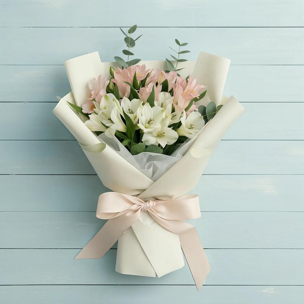 Букет цветов из: Альстромерии в Знаменске