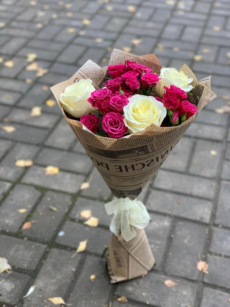 Букет цветов из: Розы в Знаменске