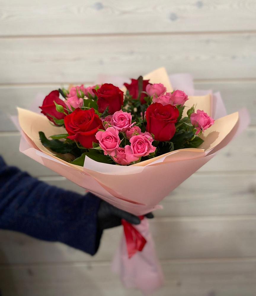 Букет цветов из: Розы в Знаменске